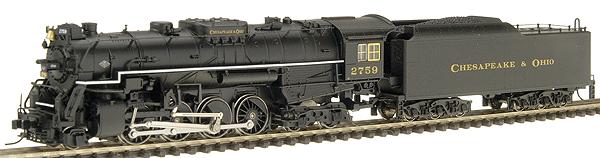 AT&SF - 2-8-4 Berkshire  with DCC - Proto 2000 LIF-90051